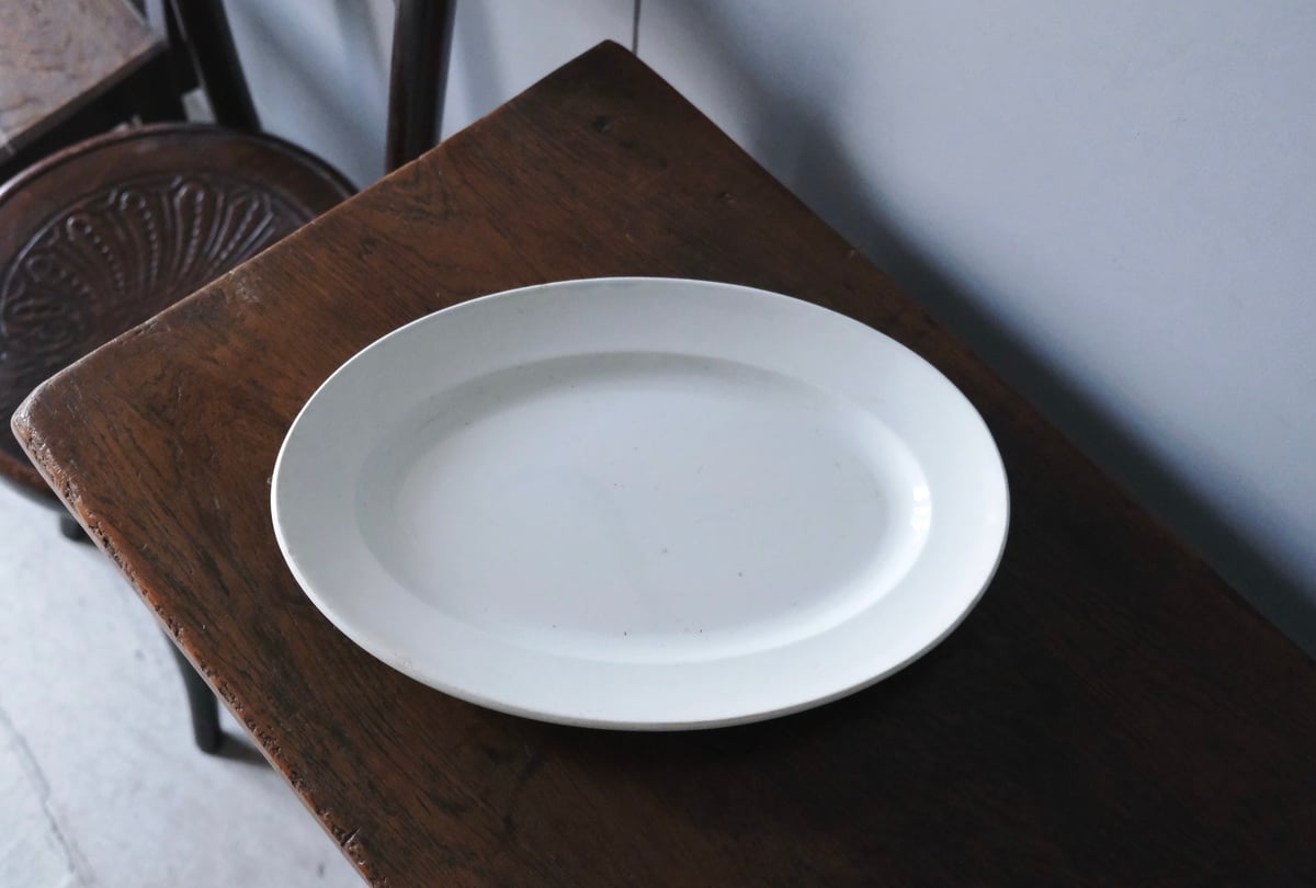 Creil et Montereau DUBARRYオーバル皿 fit=scale-down,w=1200