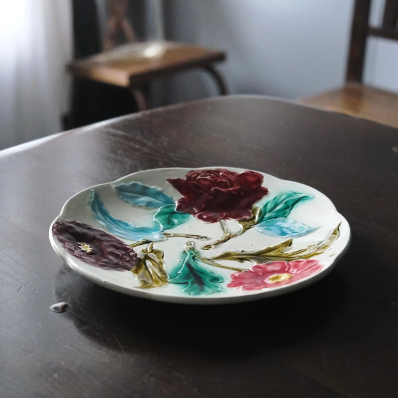 Orchies オルシ サンタマン バルボティーヌ 平皿 φ22cm フランス