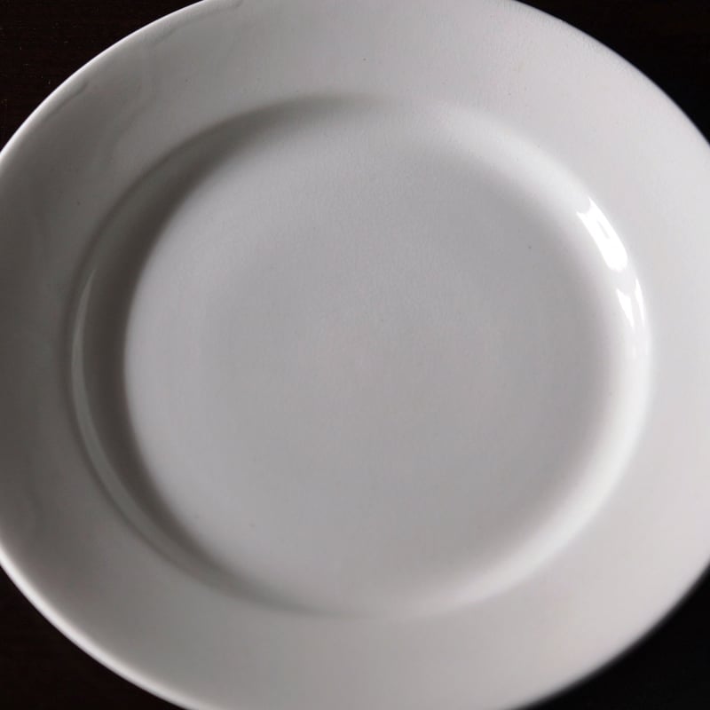 Luneville リュネヴィル 平皿 白皿 リム皿 φ21.5cm フランス Luneville リュネヴィル 平皿 白皿 リム皿 φ21.5cm フランス