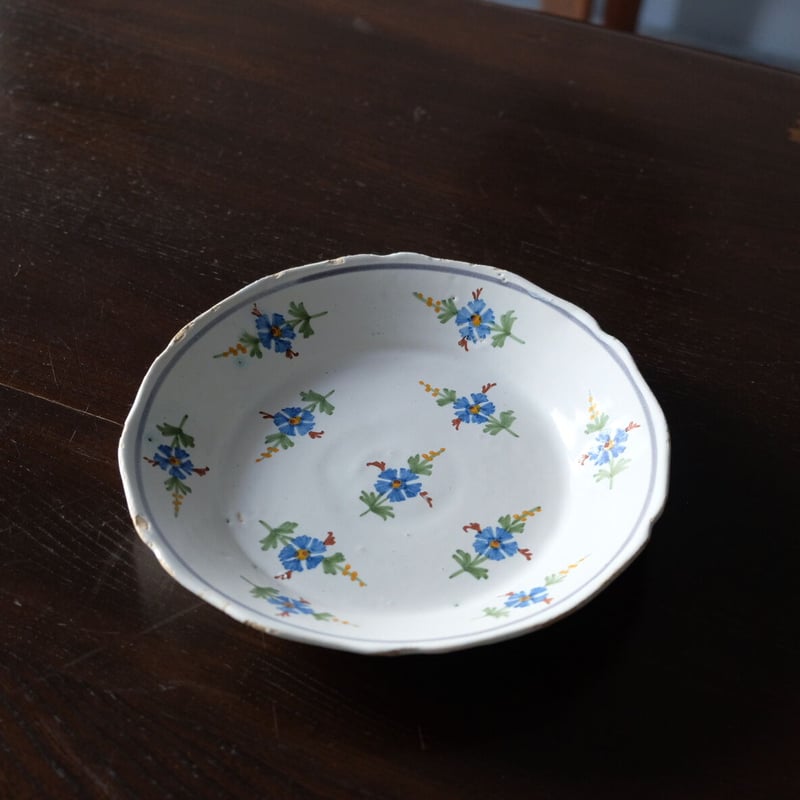 158未使用ラリックヴェルヌイユ大皿32cm 購入時のシール有サイン入 158未使用ラリックヴェルヌイユ大皿32cm 購入時のシール有サイン