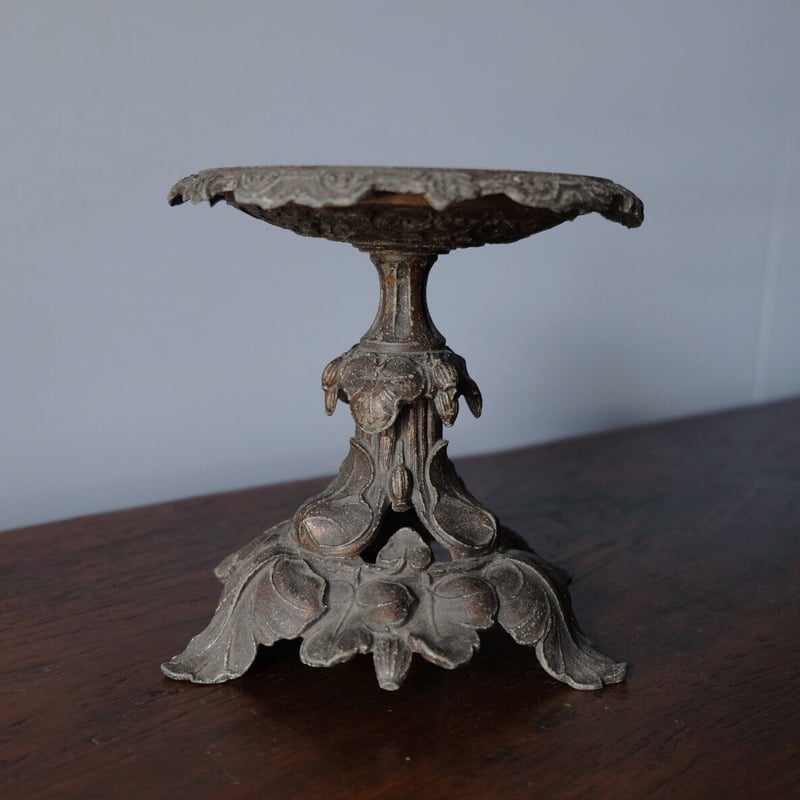 【希少】フランス アンティーク ピューター コンポティエ 希少】フランス アンティーク ピューター コンポティエ 希少】フランス