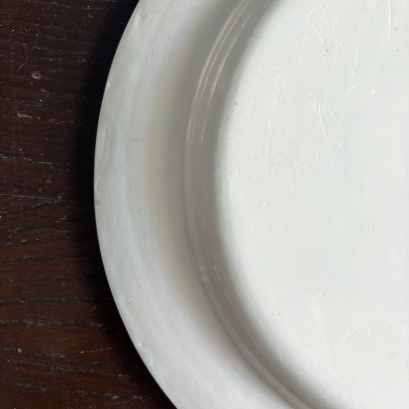 MONTEREAU モントロー シャンソン グリザイユ皿 平皿 φ21.5cm
