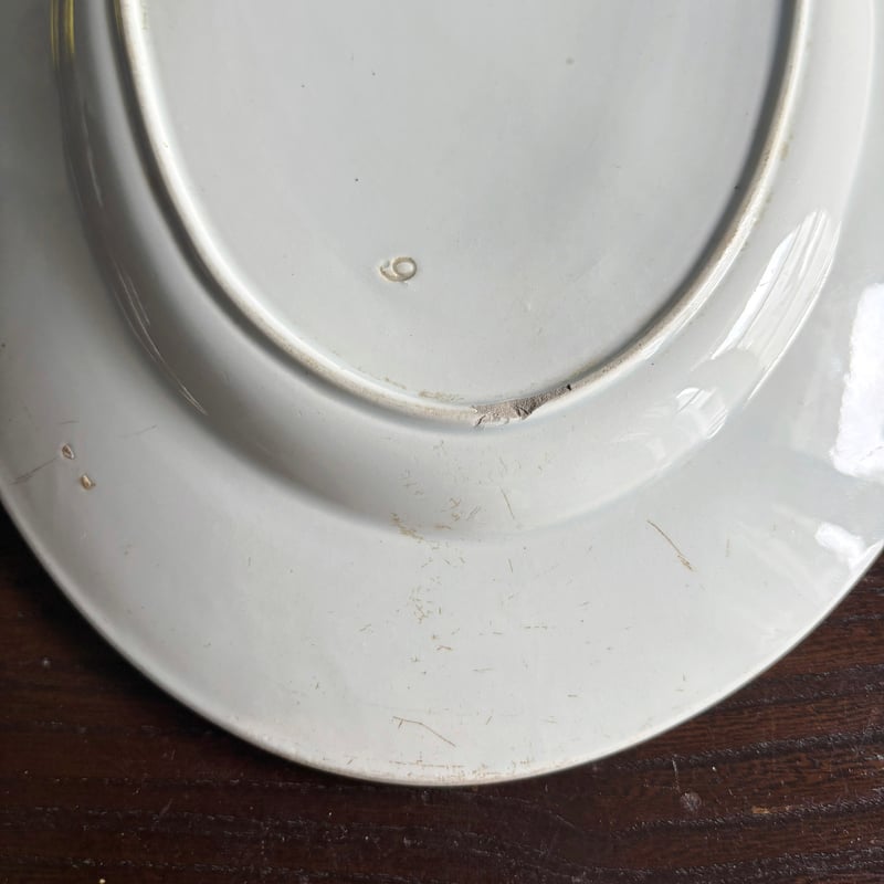 Creil & Montereau オーバル皿 楕円皿 クレイユモントロー クレイユ