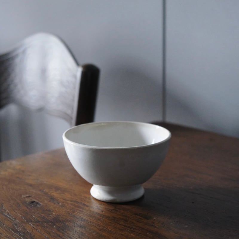 Longwy ロンウィ 白 カフェオレ ボウル フランス アンティーク a