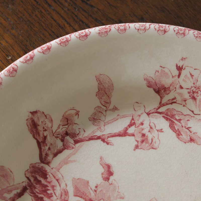 ジアン Fleurs Normandes 平皿 アンティーク 140007 | jinen_a