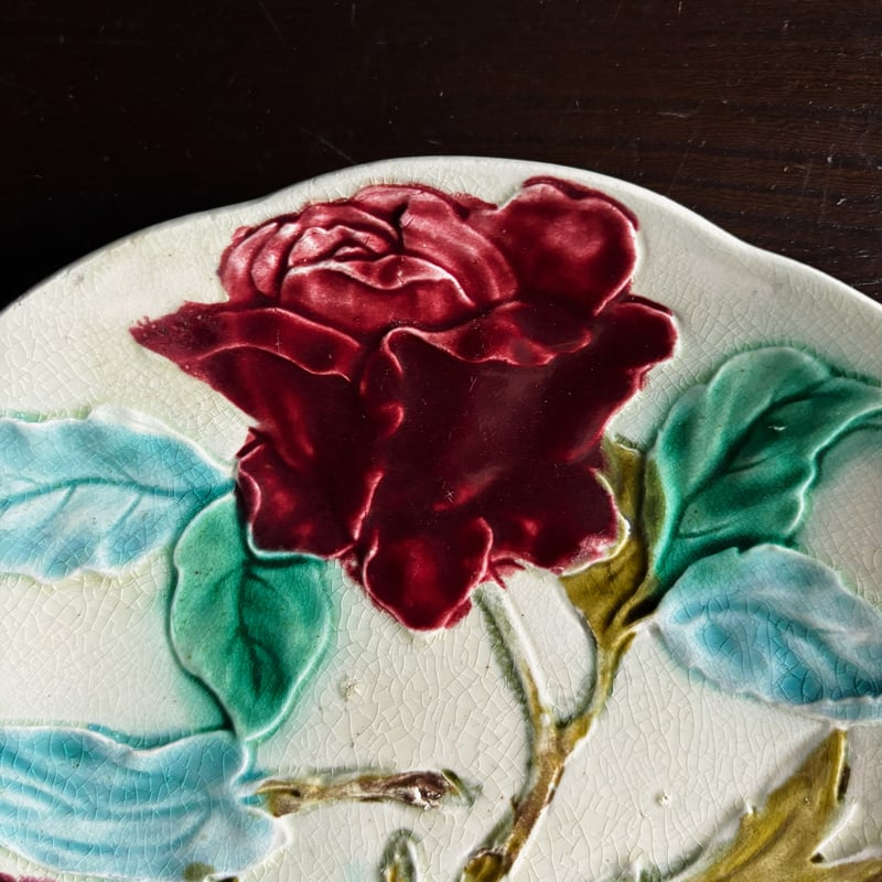 Orchies オルシ サンタマン バルボティーヌ 平皿 φ22cm フランス