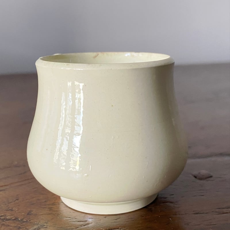 19世紀初期 ファイアンスフィーヌ クリームポット カップ