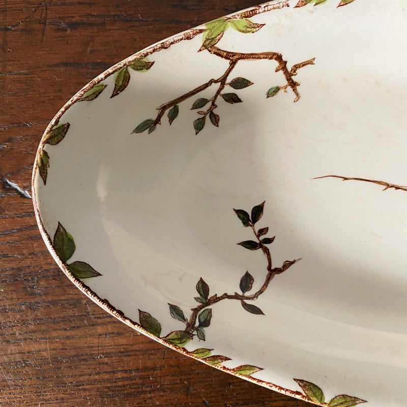 フランス アンティーク ショワジールロワHB&Cie 切り花 プレート C フランス アンティーク ショワジールロワHB&Cie 切り花 プレート C