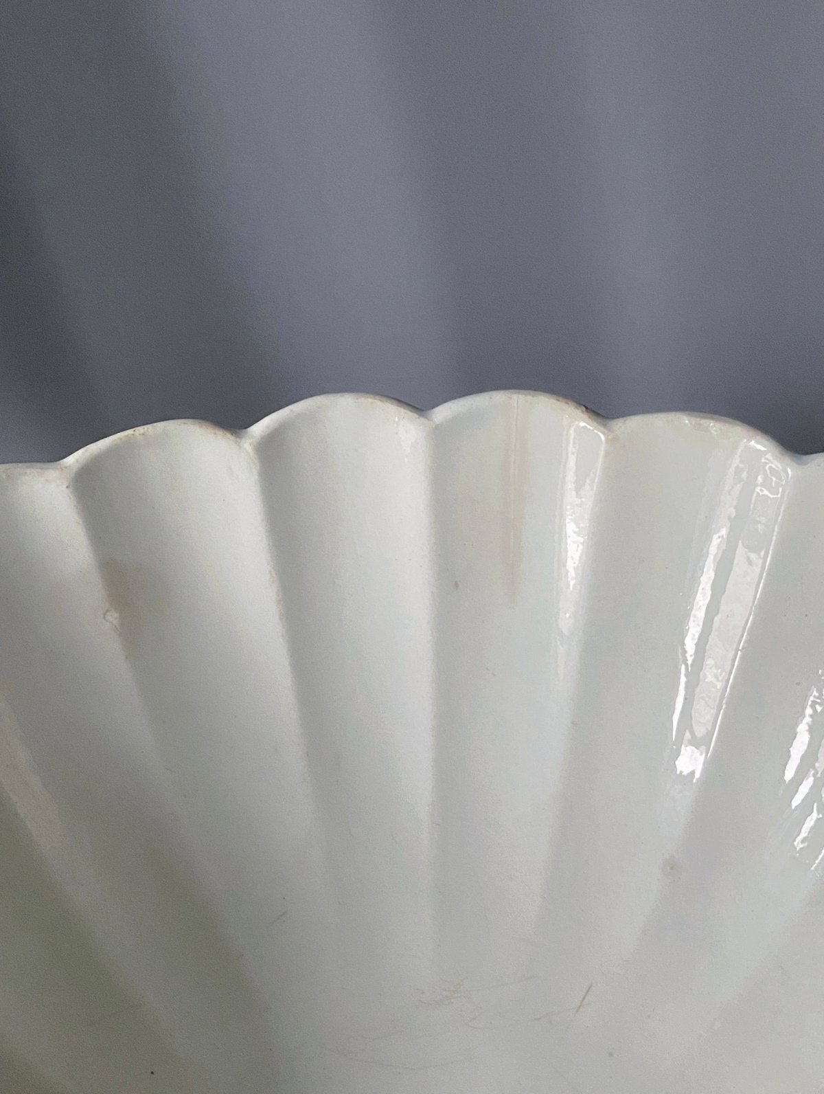 Arboras アルボラス 白 サラディエ ボウル 輪花 φ28cm フランス