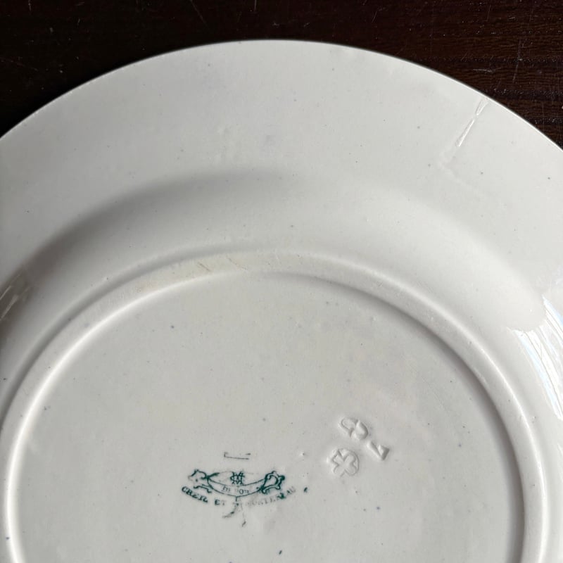 Creil & Montereau Linotte リノット 平皿 23cm クレイユモントロ