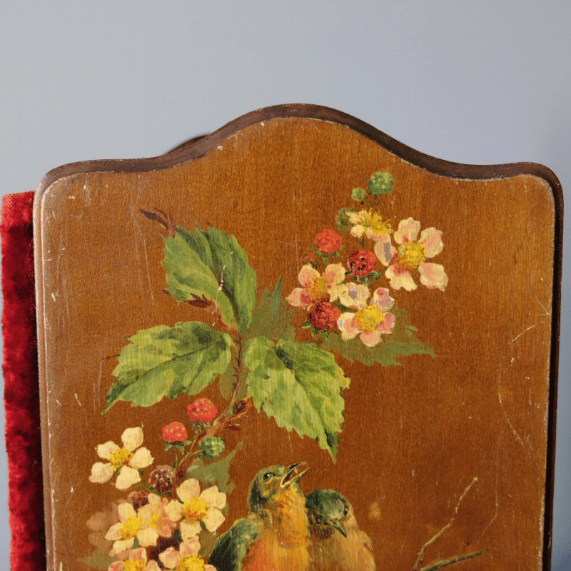 レター フォルダー スタンド 木製 フランス アンティーク 050106