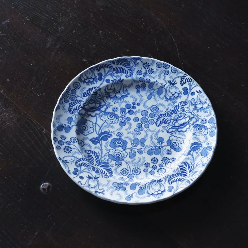 J.Vieillard&Cie/Bordeaux ボルドー タピスリー 平皿 φ20.6cm