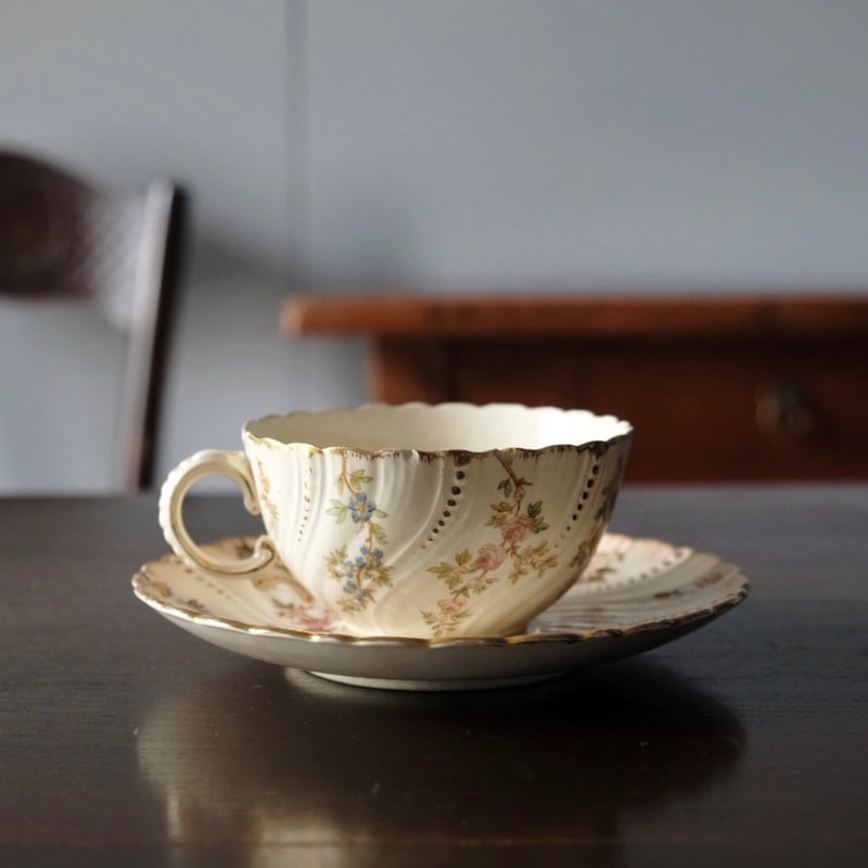 SARREGUEMINES LOUIS XV サルグミンヌ ティー カップ アンド