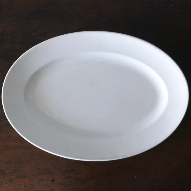 Creil & Montereau オーバル皿 楕円皿 クレイユモントロー クレイユ
