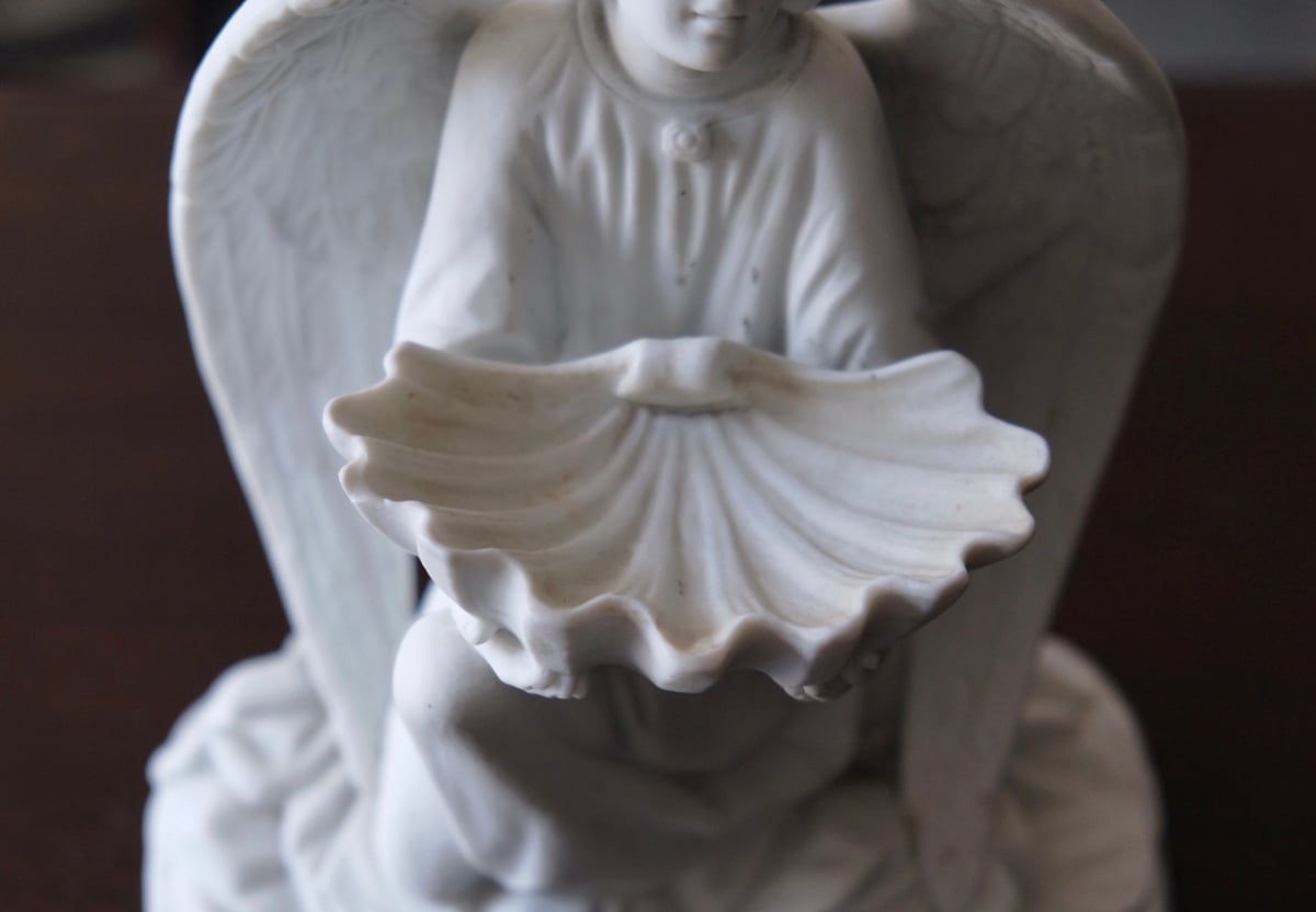 石膏 天使 像 フランス アンティーク | jinen_antique 石膏 天使 像 フランス アンティーク | jinen_antique