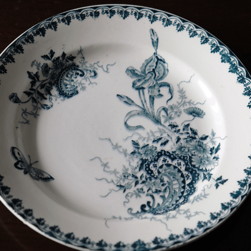 サンタマン LOUIS XV ルイ15世 平皿 リム皿 φ19.3cm