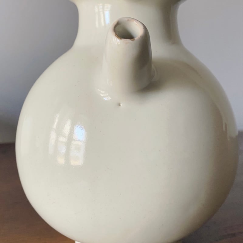 Moustiers ムスティエ 白 錫釉 ガーグレット ピシェ フランス