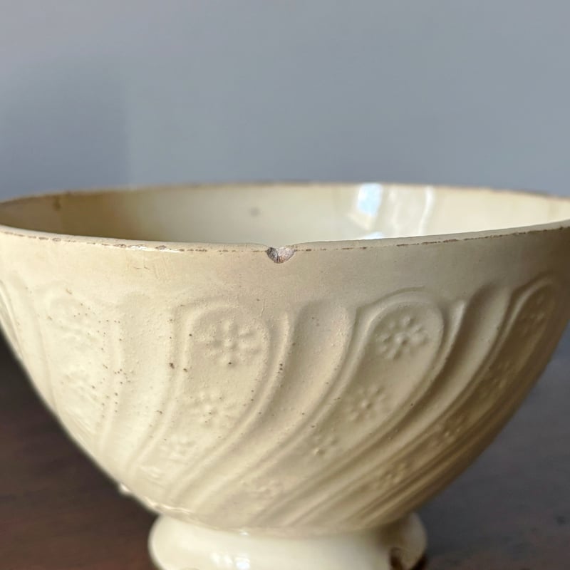 フランスアンティークエクリュカラーボネ