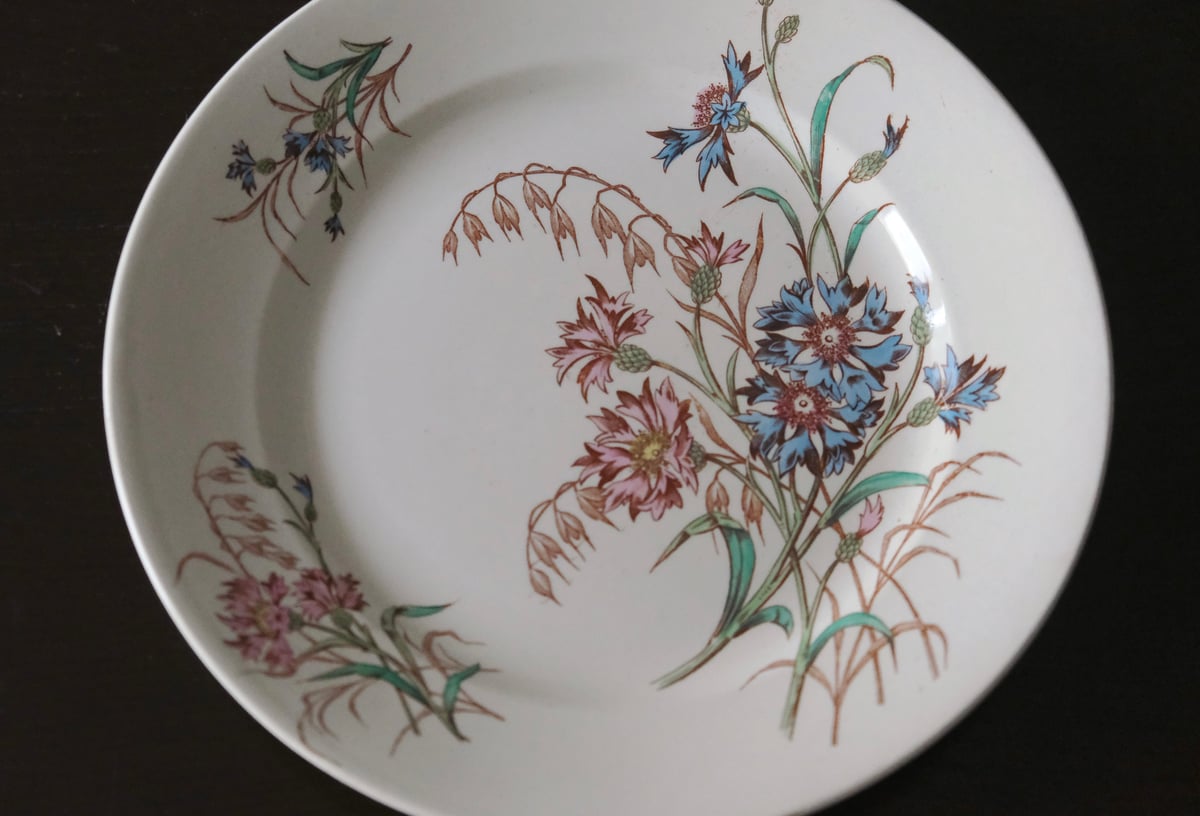 K&G Luneville リュネヴィル BLEVET ディナー皿 平皿 φ23cm K&G Luneville リュネヴィル BLEVET ディナー皿 平皿 φ23cm