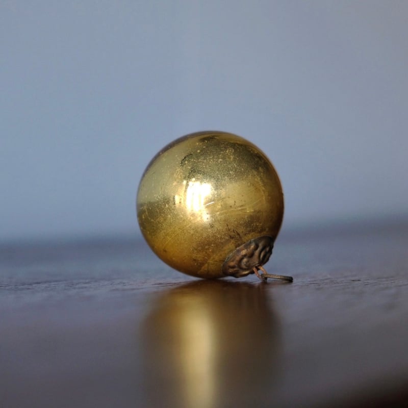 クリスマスボール オーナメント マーキュリーグラス ガラス玉 4.4cm