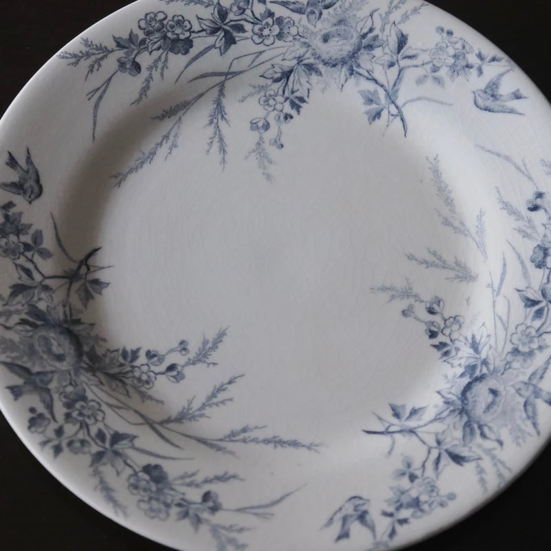 Creil & Montereau Linotte リノット デザート 平皿 φ20.8cm
