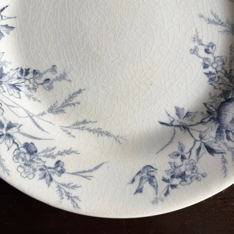 Creil & Montereau Linotte リノット デザート 平皿 φ20.8cm