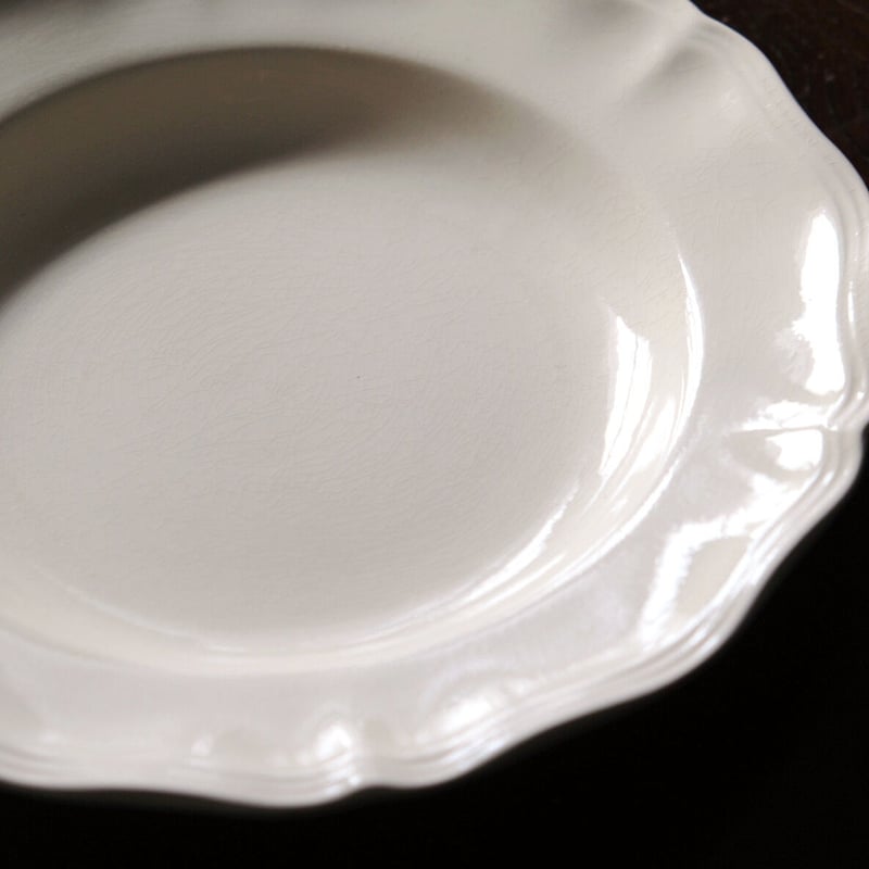 ディゴワン＆サルグミンヌ 花リム デザート プレート アンティーク