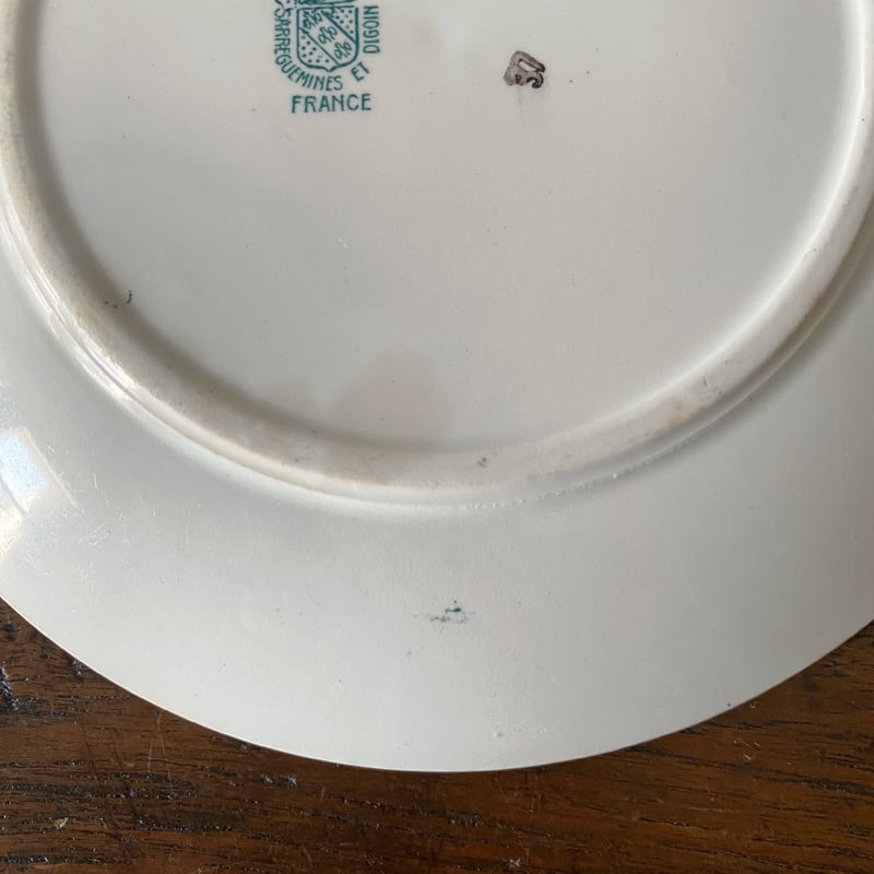 サルグミンヌ SARREGUEMINES 平皿 雉 φ18cm フランス