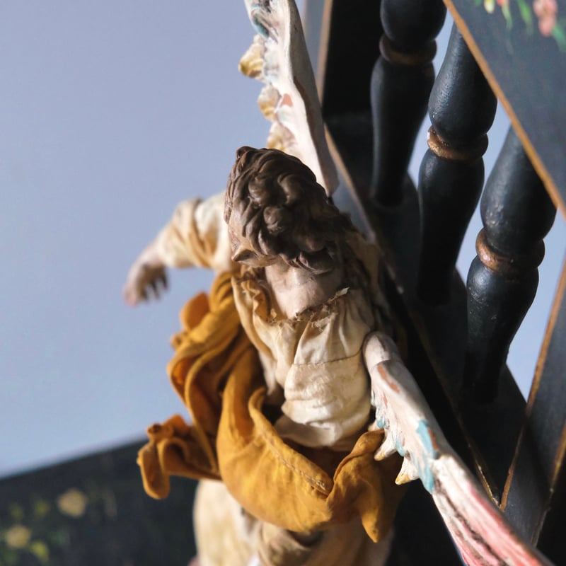 サントン人形 サントス アンティーク 0501707 | jinen_antique