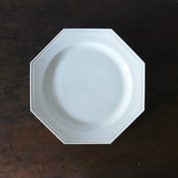 1800年初期 モントロー 刻印 ファイアンスフィーヌ 丸皿 平皿