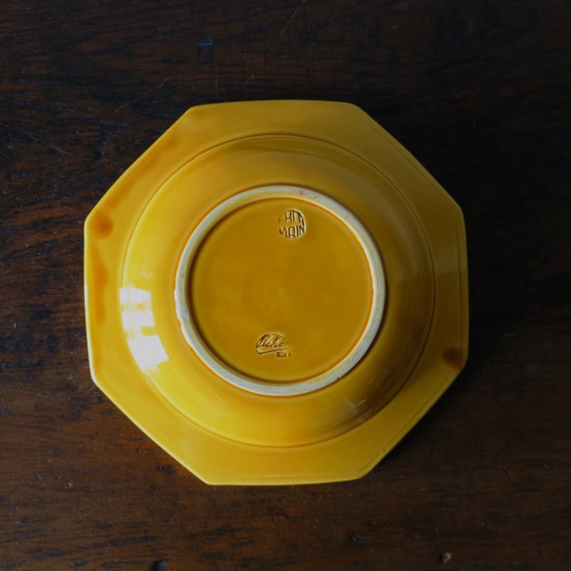 ピション オクトゴナル 深皿 フランス ヴィンテージ 0501132 a