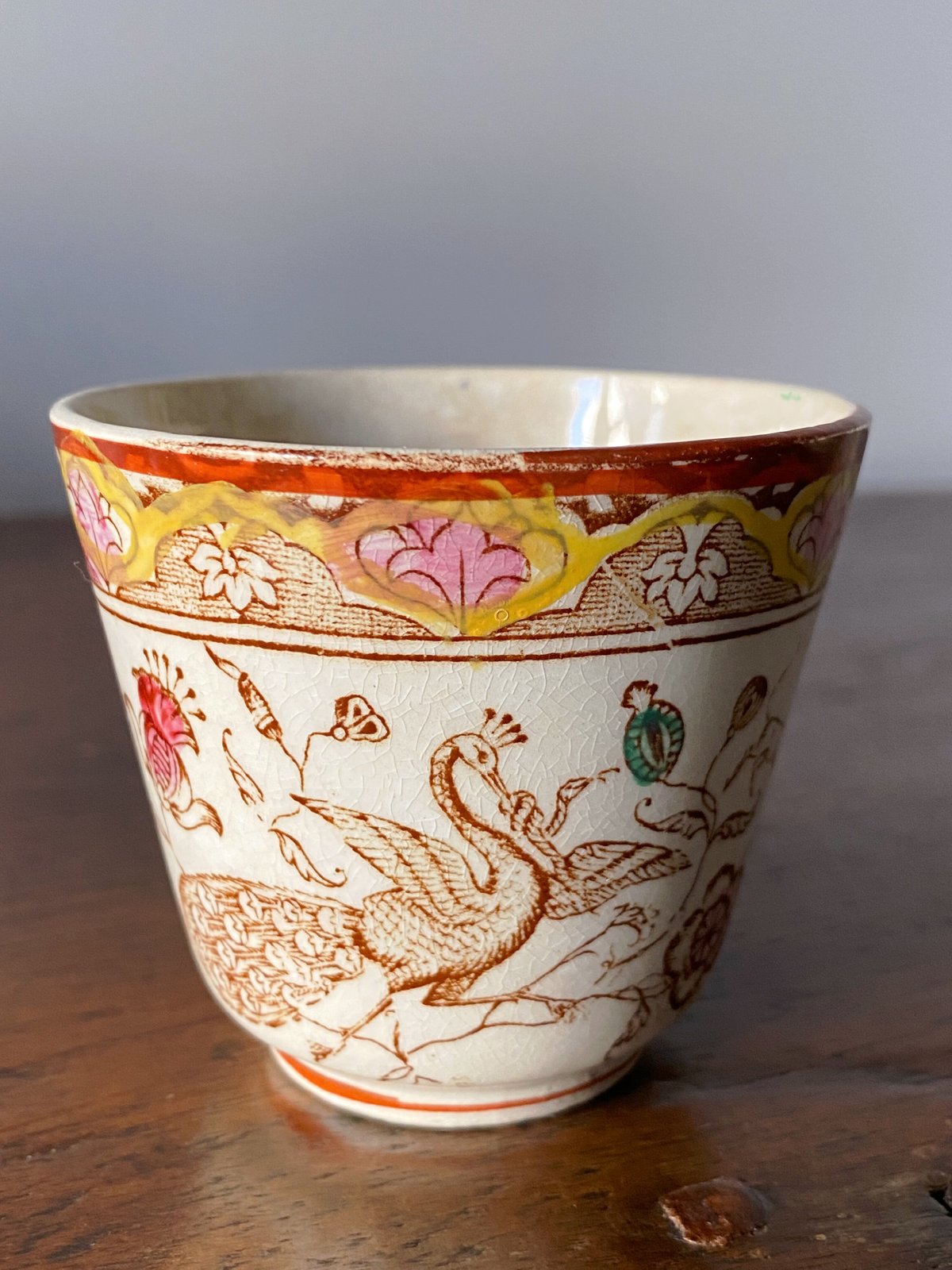 フランス　choisy le roi セピア　ブラウン　カフェオレカラー Choisy le Roi スーピエール ショワジー・ル・ロワ フランス 陶磁器
