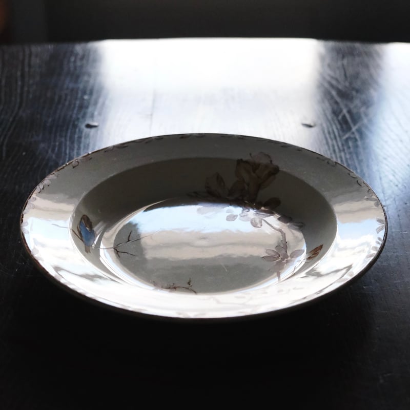 HB&Cie ショワジールロワ Oxford オックスフォード 深皿 リム皿 手彩色