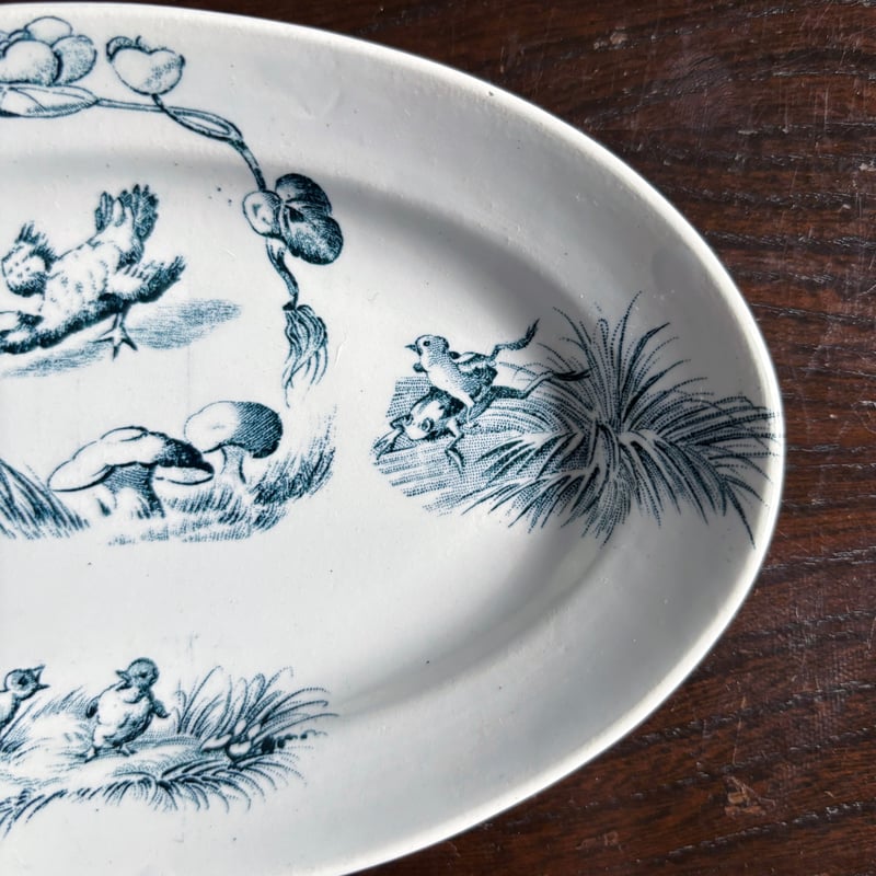 ディネット オーバル皿 楕円皿 おそらく リュネビルフランス