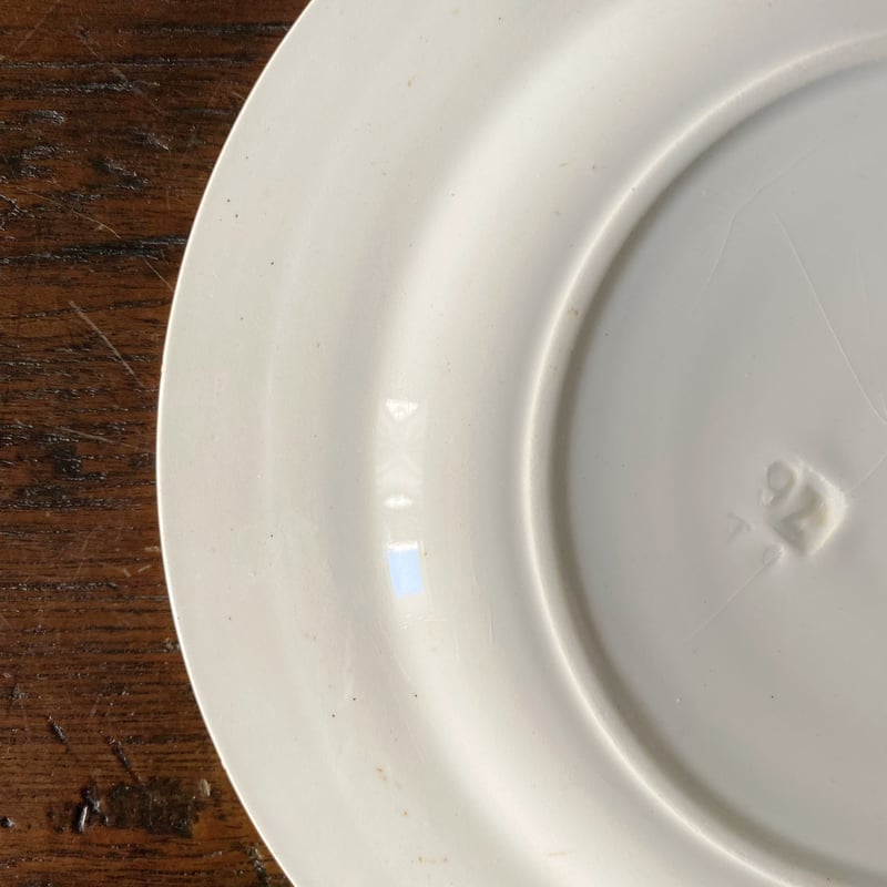 CHOISY LE ROI ショワジールロワ 矢車菊 平皿 φ20.5cm アンティーク a