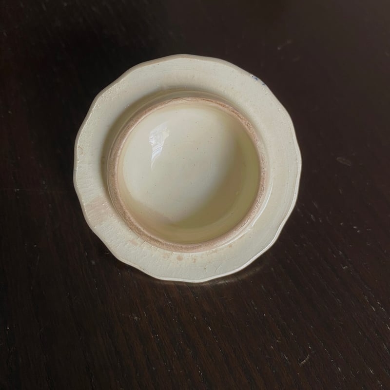 クリームポット　フランスアンティーク GIEN ジアン クリームポット カップ フランス アンティーク b