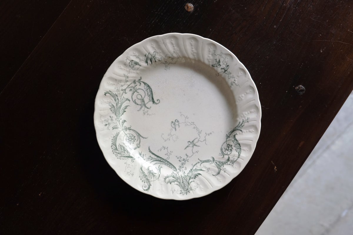 Gien Rinceaux ジアン ランソー 平皿 ディナー φ23.8cm フランス Gien Rinceaux ジアン ランソー 平皿 ディナー φ23.8cm フランス