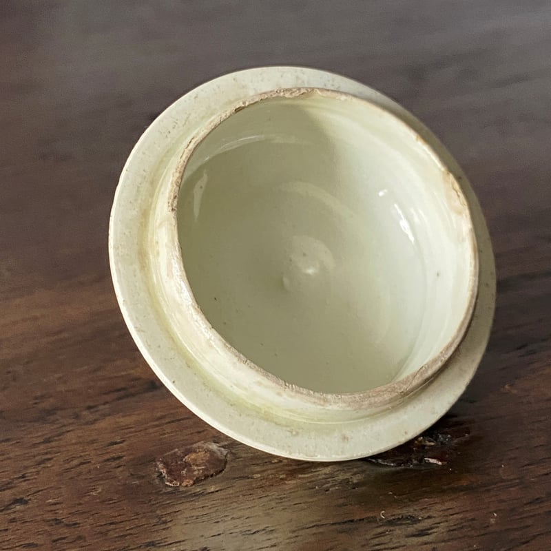 19世紀初期 ファイアンスフィーヌ クリームポット カップ フランス