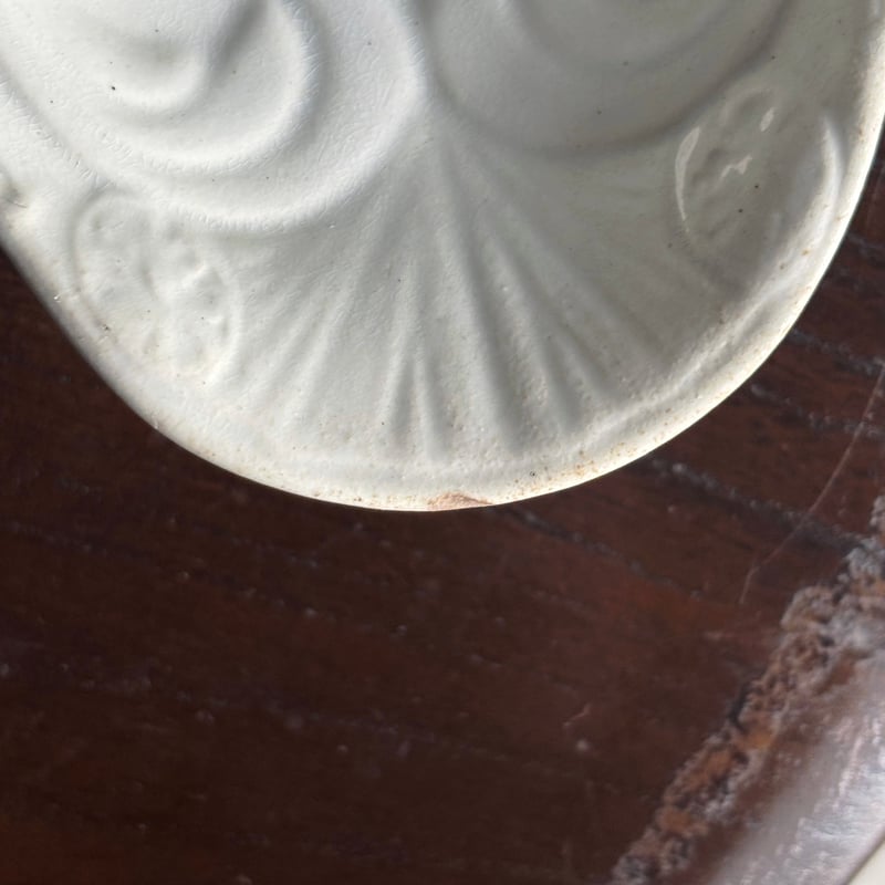 クレイユモントロー ラヴィエ&エッグスタンド セット フランスアンティーク クレイユモントロー ラヴィエ&エッグスタンド セット フランス