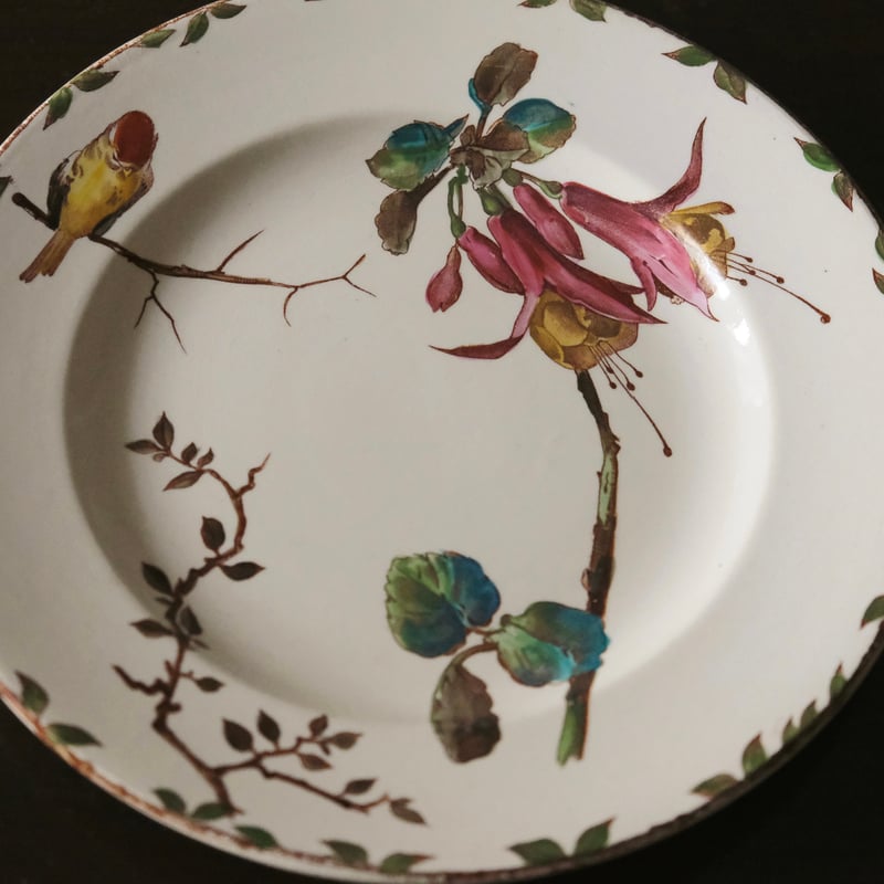 HB&Cie ショワジールロワ Oxford オックスフォード 平皿 手彩色