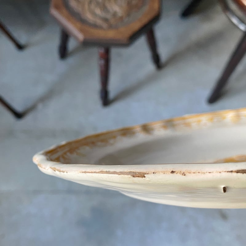 18世紀 ムスティエ 花絵皿 アンティーク 050470 | jinen_antique