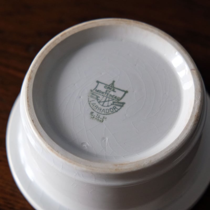 クレイユモントロー　フォアグラポット クレイユ&モントロー フォアグラポット アンティーク 050400