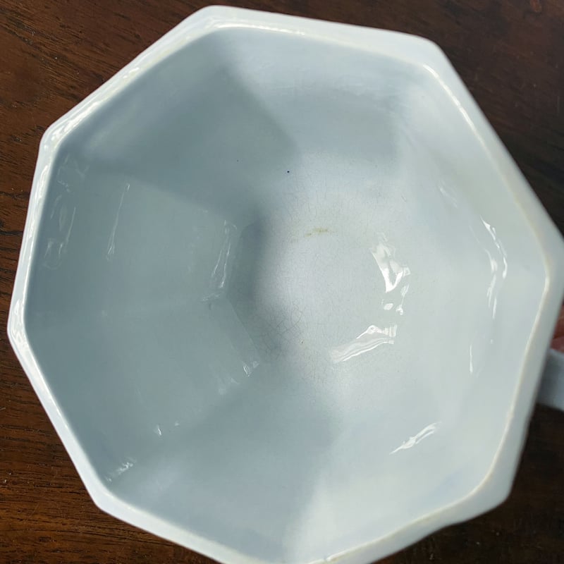 希少　フランスアンティーク　モントロー　オクトゴナル　スープカップ 希少 フランスアンティーク モントロー オクトゴナル スープカップ