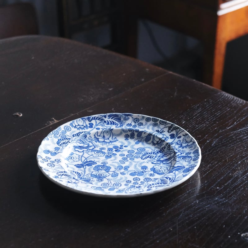 J.Vieillard&Cie/Bordeaux ボルドー タピスリー 平皿 φ20.6cm