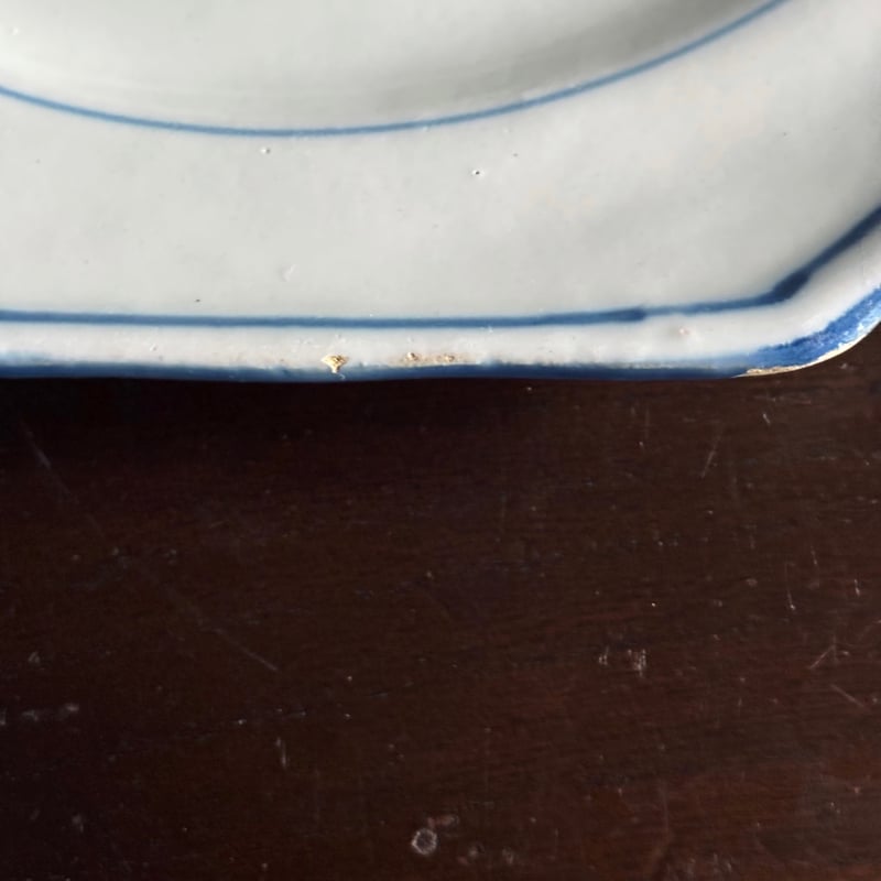 ムスティエ 青輪線のお皿 ムスティエ 青輪線のお皿 | chez Augustins