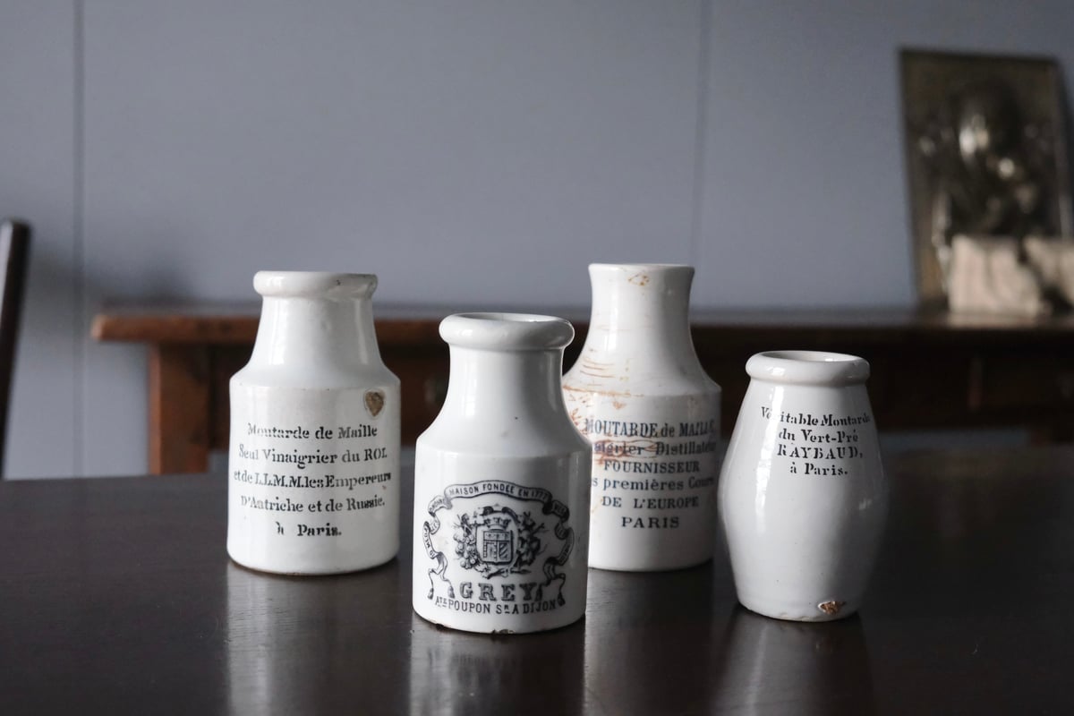 クレイユエモントロー　creil et montereau キャニスター　ポット クレイユエモントロー creil et montereau キャニスター ポット