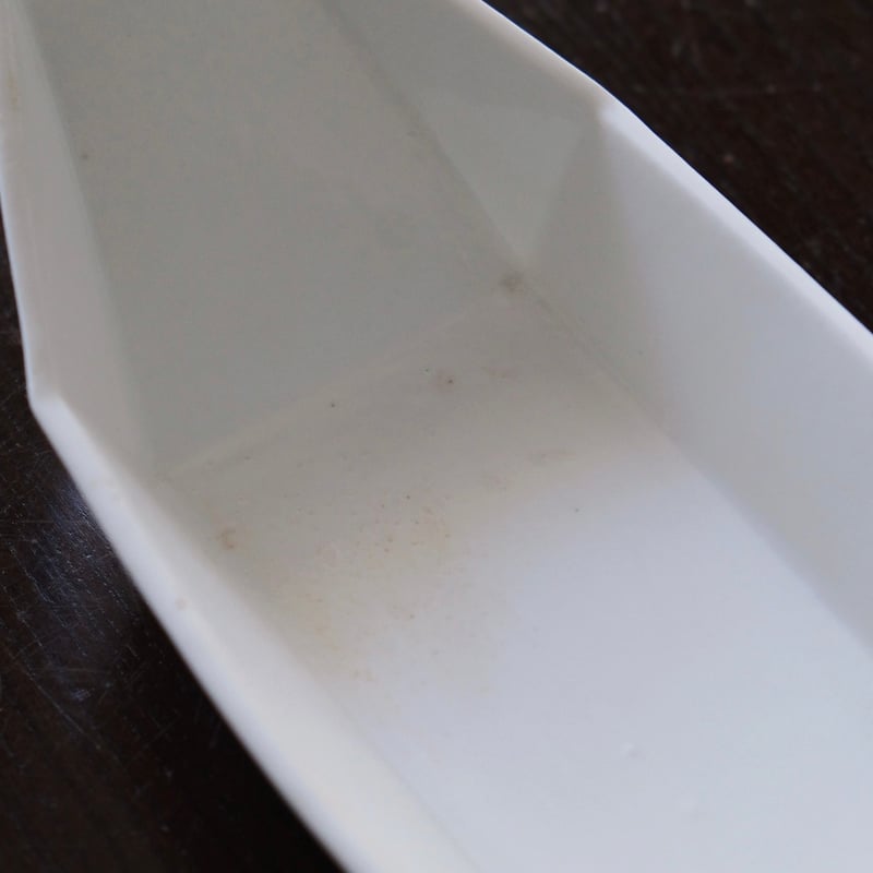 19世紀初期 白磁 舟形ラヴィエ フランス アンティーク 0501741