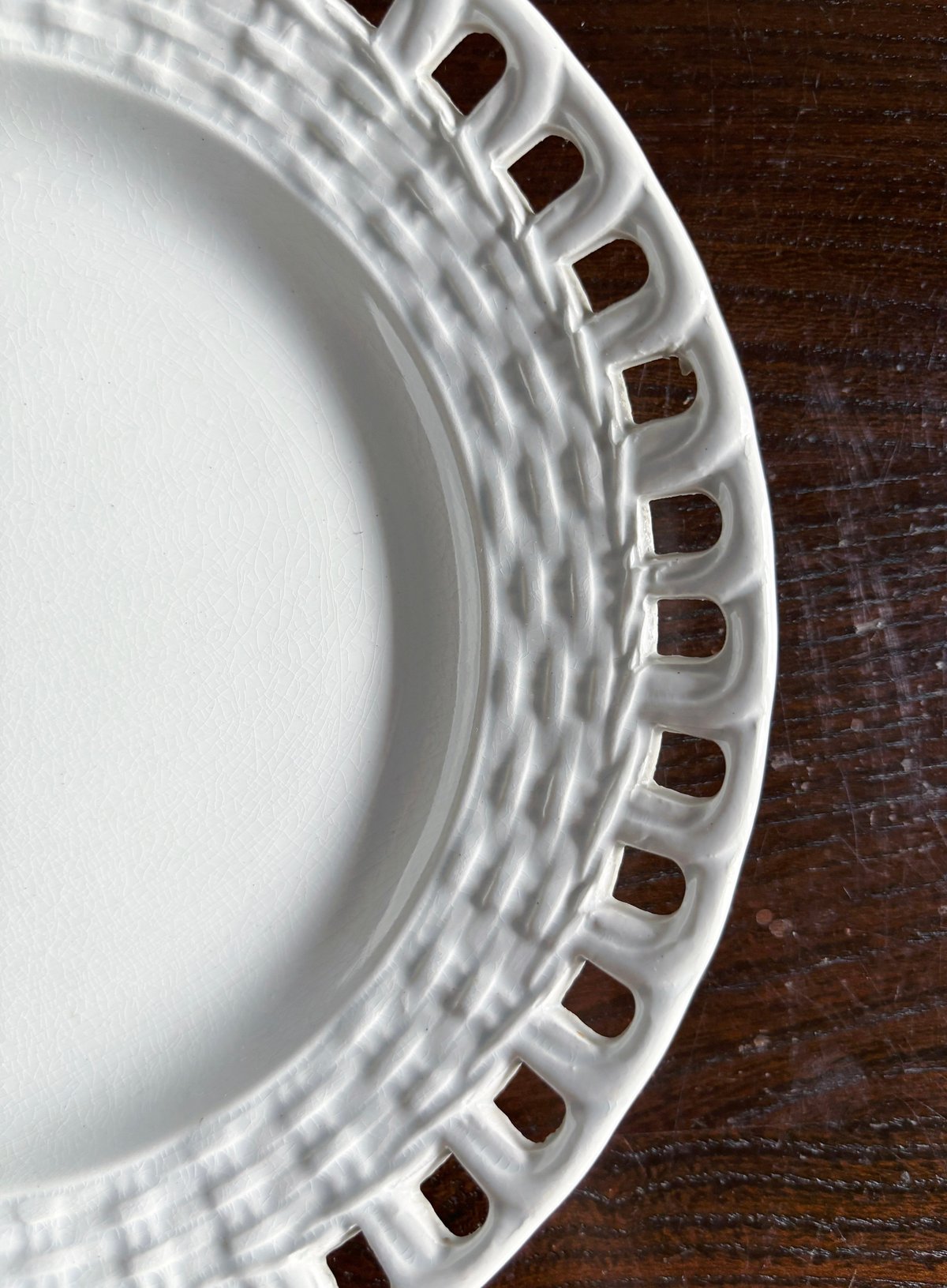 Creil&Montereau クレイユモントロー クレイユエモントロー パニエ皿