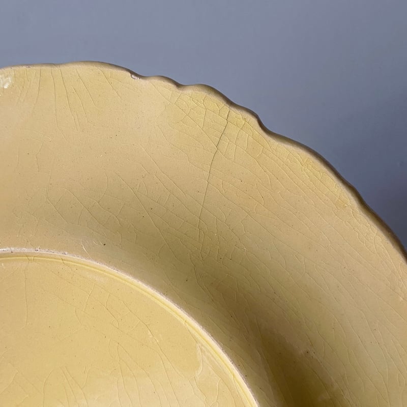 アプト窯のお皿 アプト Apt 南仏陶器 レリーフ 平皿 リム皿 φ21.5cm フランス