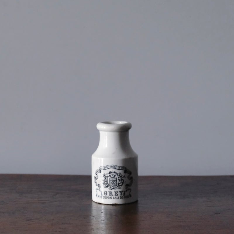 フランスアンティーク　シュガー/マスタード　ポット フランスアンティーク シュガー/マスタード ポット